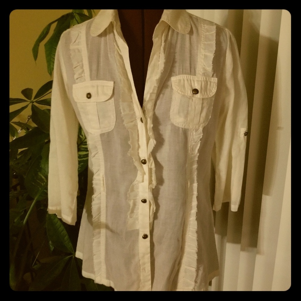Ruffle blouse